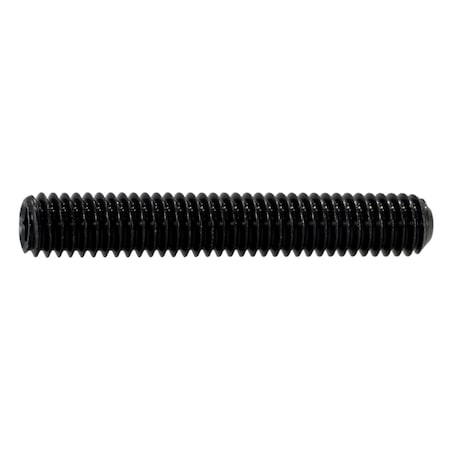 5/16-18 X 2 Black Oxide Steel Coarse Thread Socket Set Screws 6PK